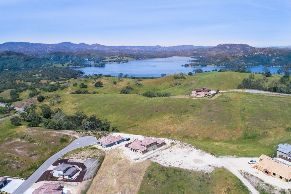 Aerial listing photo of a San Luis Obispo County property from a straight-down angle