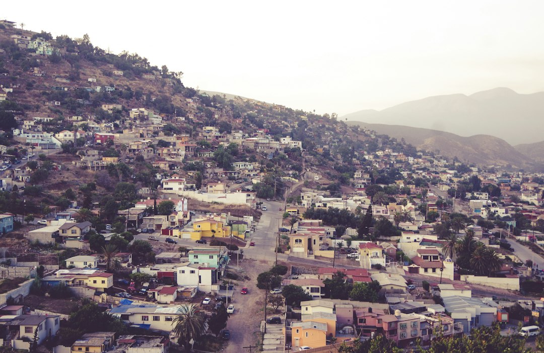 View of the Arroyo Grande village and surrounding hills