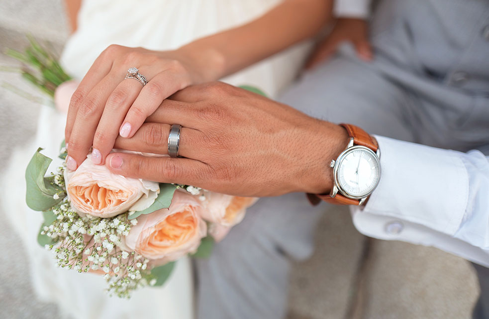 Aerial coverage of a wedding venue in San Luis Obispo